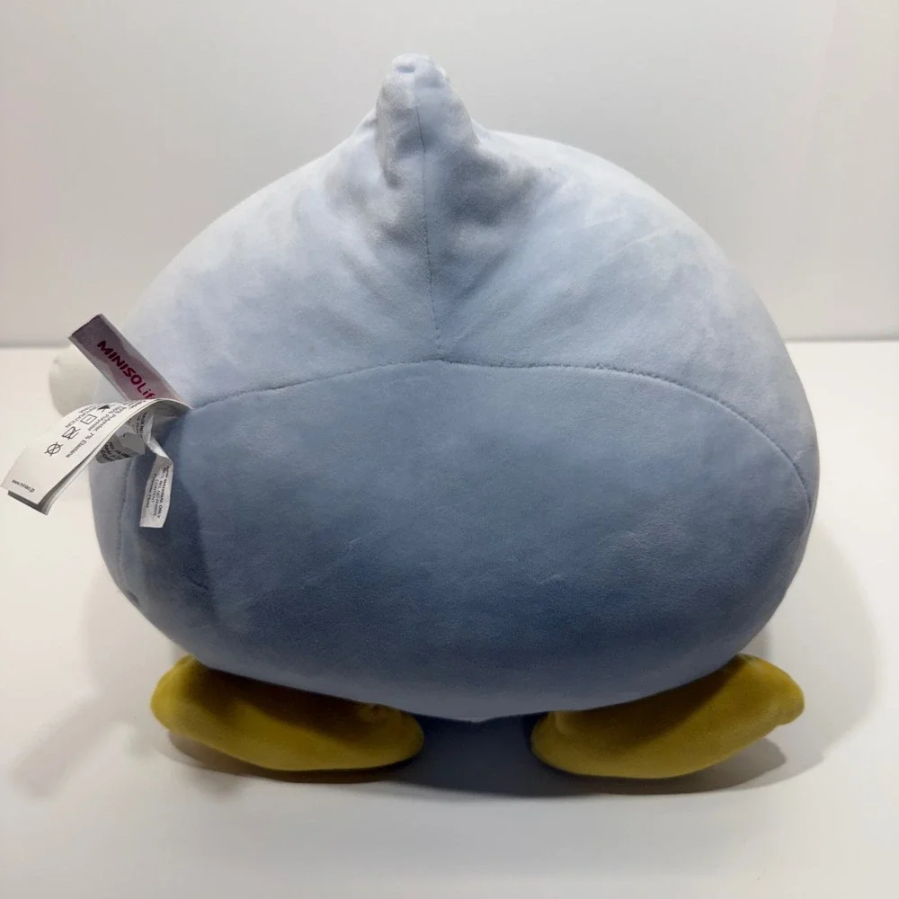 Miniso Life Penguin Plush Stuffed Animal Blue White Yellow Squishy Soft Toy